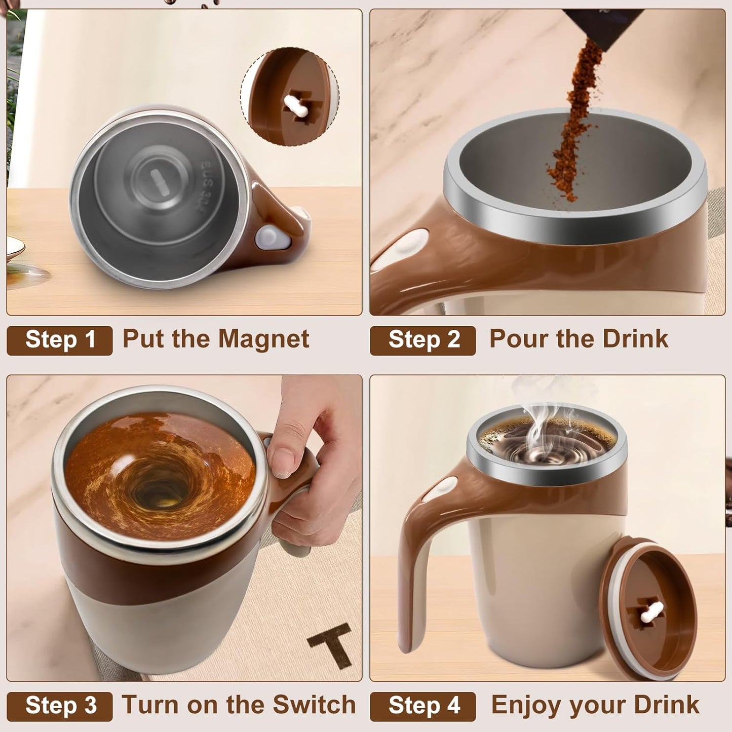 Magnetic Stirring Cup