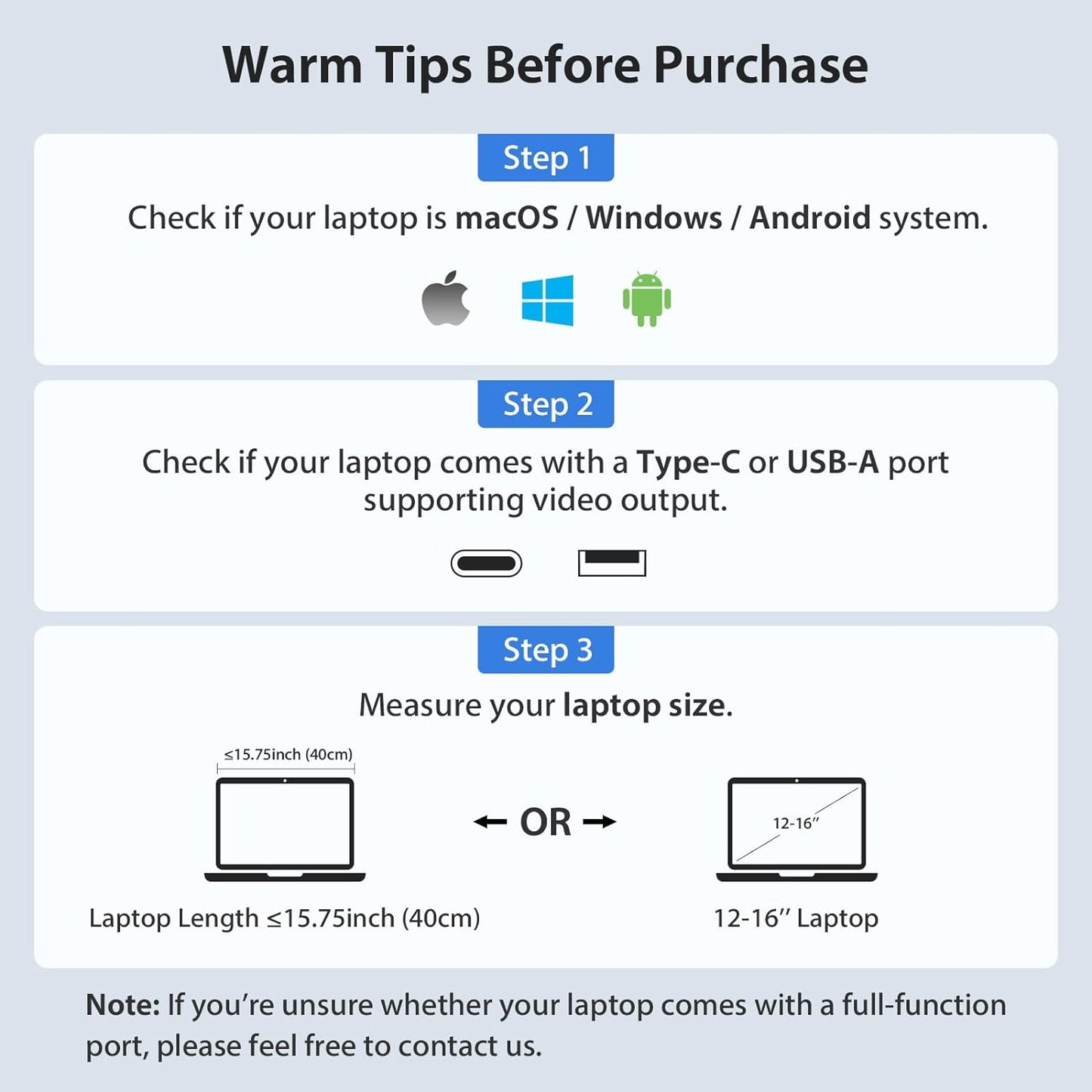 TZ-X90A | 14” FHD 1080P IPS Portable Dual Screen Extedner Comp with MacOS, Window & Andriod | Aluminium Frame